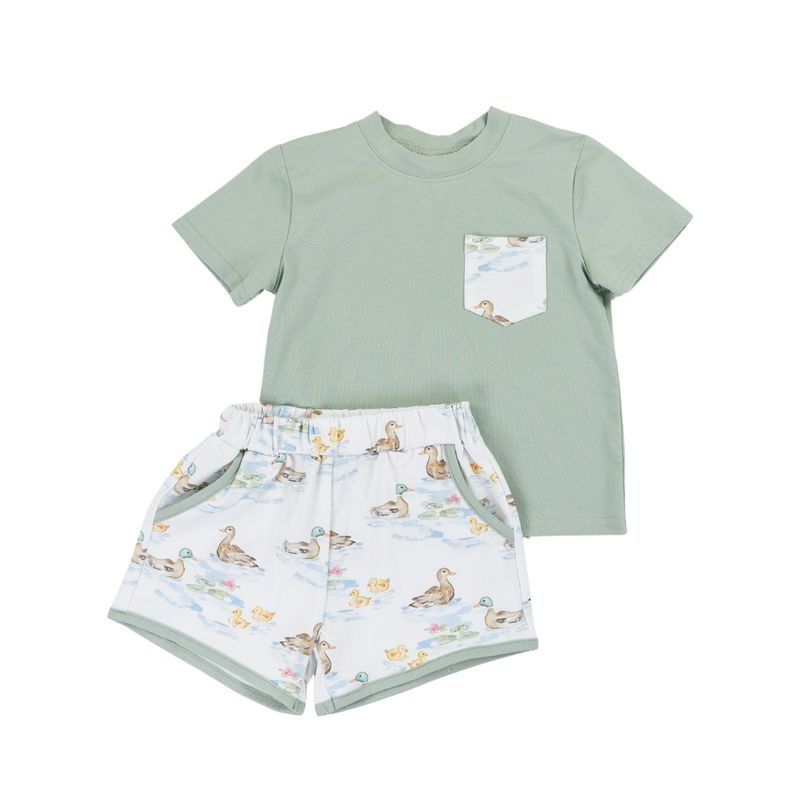 Darling Ducks Short Set 