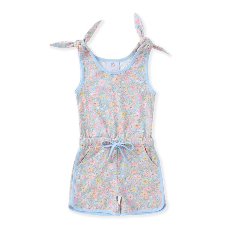 Groovy Floral Tie Romper