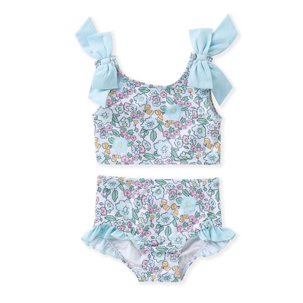Aqua Bloom Two-Piece Swimsuit