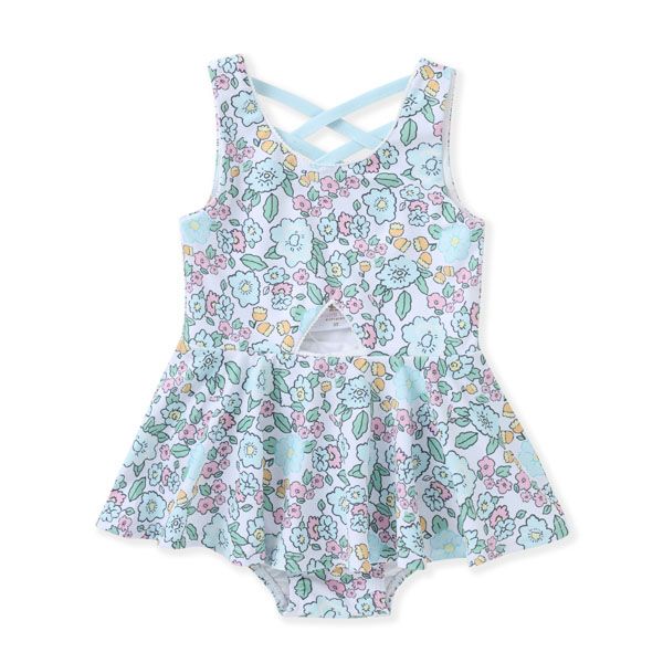 Aqua Bloom One-Piece Swimsuit