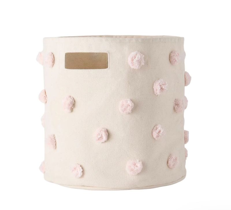 Pom Pom Bin - Blush