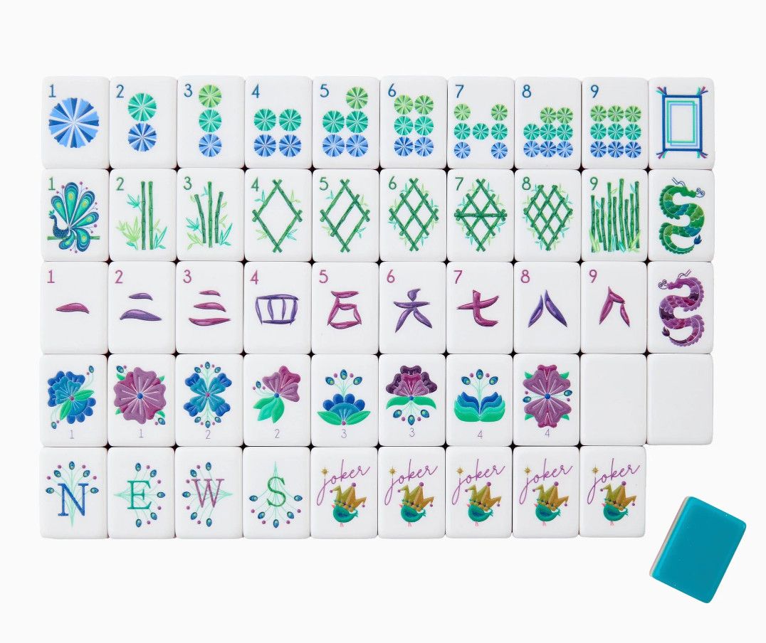 Lagoon Mahjong Tiles