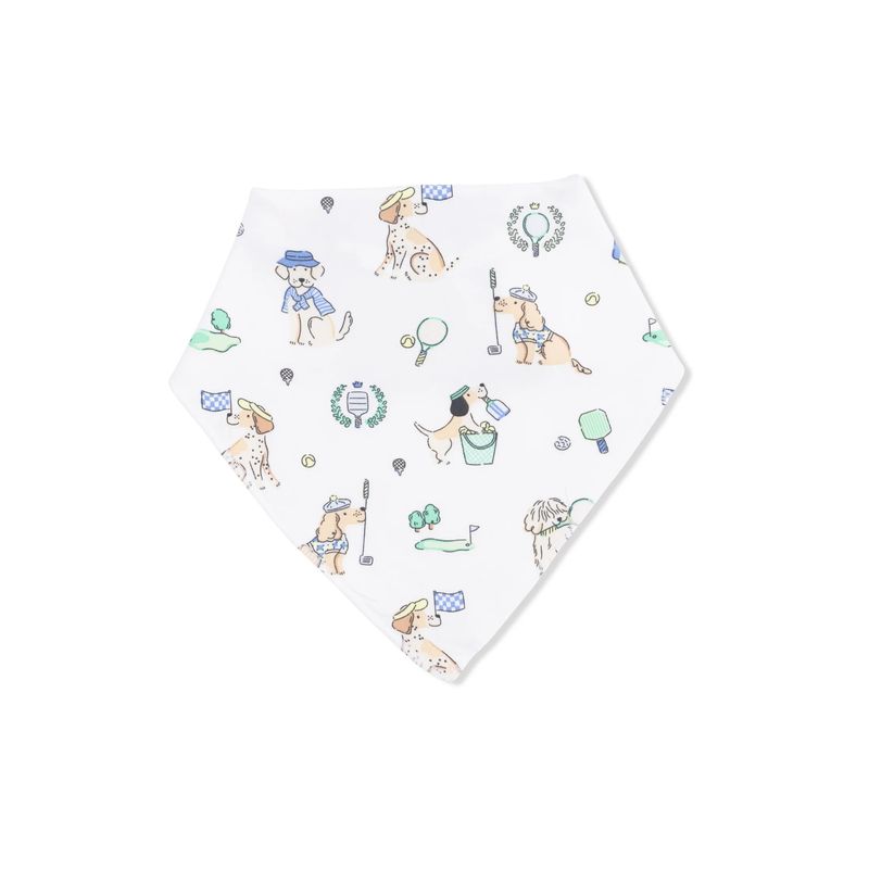 Neutral Country Club Dogs  Bandana Bib One Size