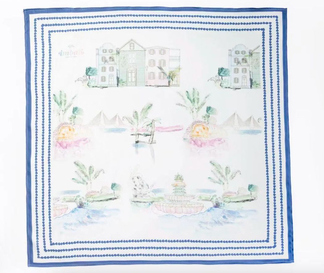 I Love Charleston Scarf 25x25