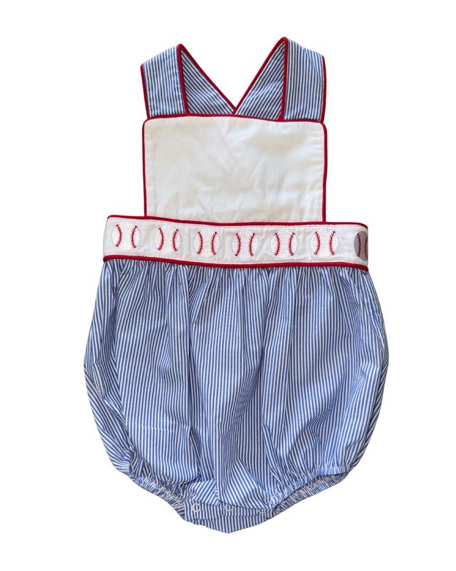 Classic Baseball Sunsuit
