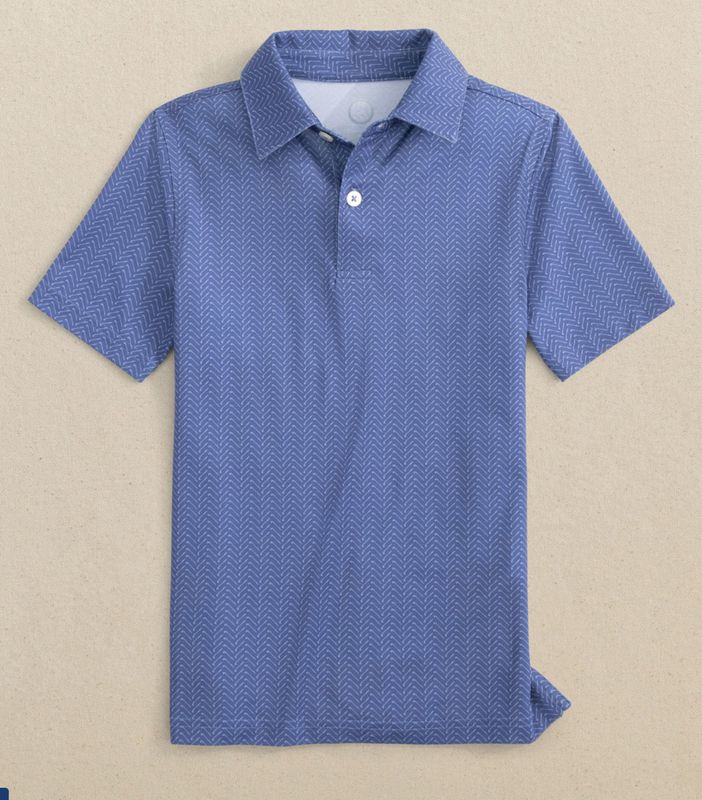 Driver Raise the Par Perf Polo - Nautical Blue