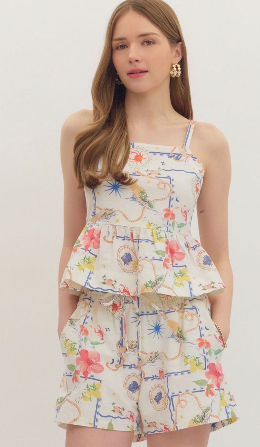 Tropical Island Short Set