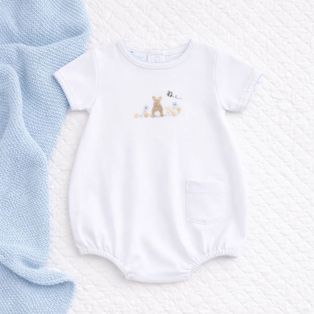 Bunny's Basket Bubble- Light Blue