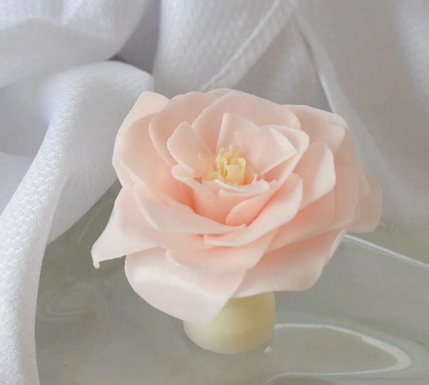 Cherry Blossom - Petite Soap Petal Flower &amp; Pedestal