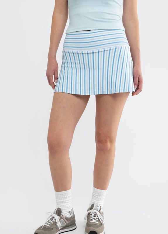 Anne Skort- Seaside Stripe