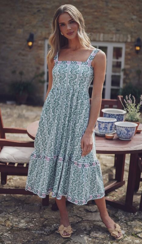 Kendall Dress- Ivy Twist Multi