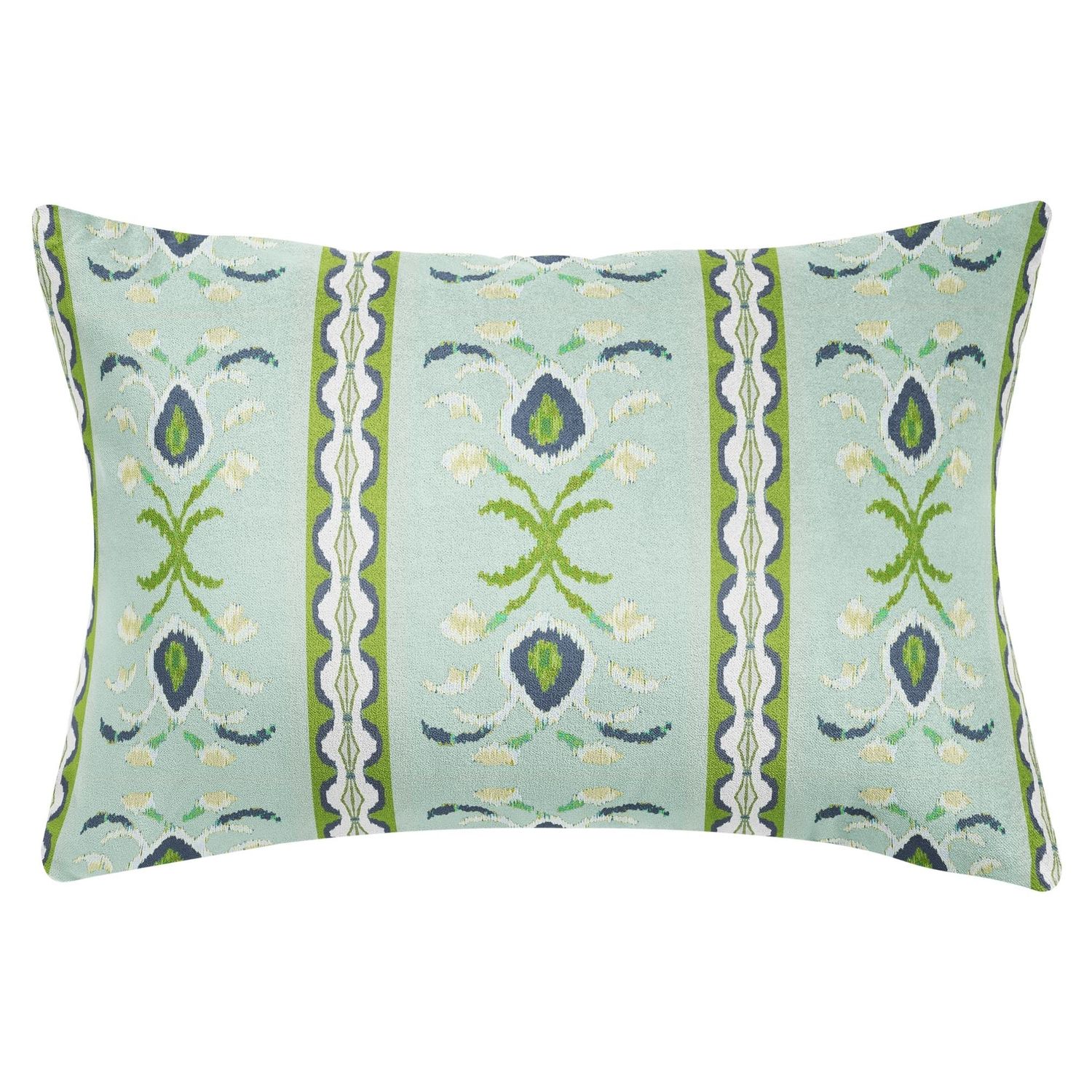 Rosemary Stripe Lagoon 14x20 Pillow