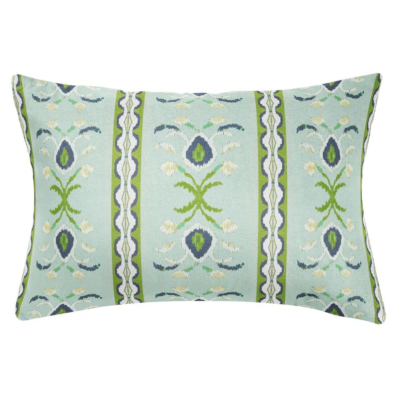 Rosemary Stripe Lagoon 14x20 Pillow