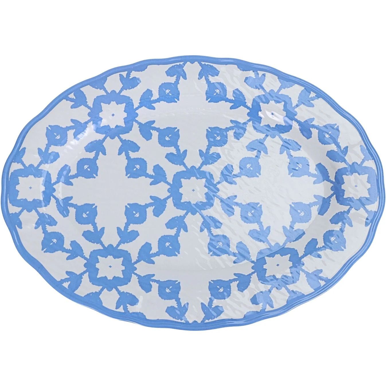Highlands Blue Melamine Platter