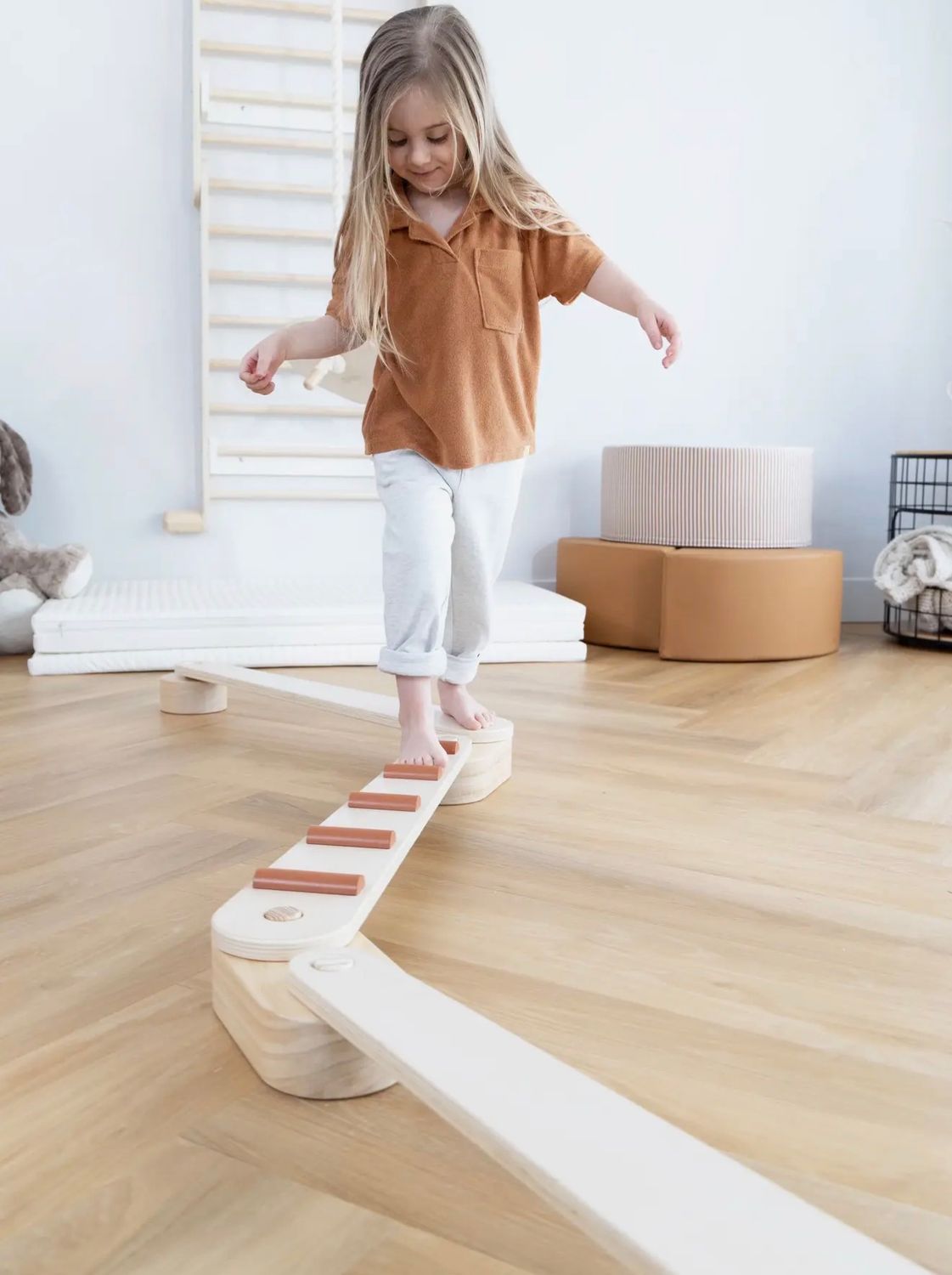 Wooden Balance Beam