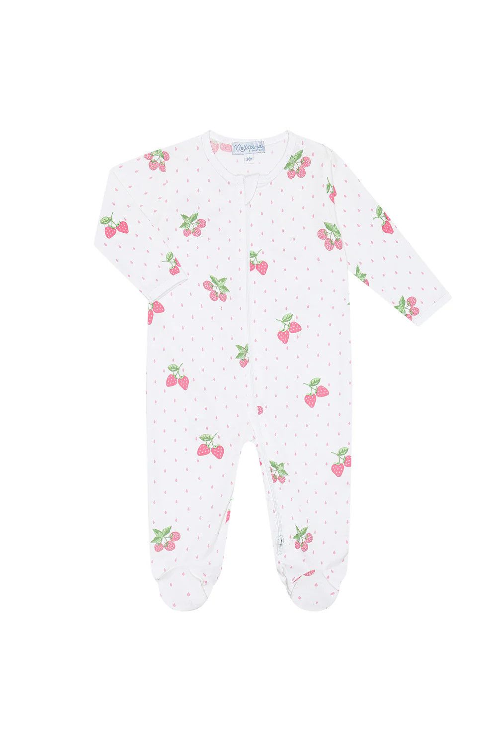 Berries Zipper Footie