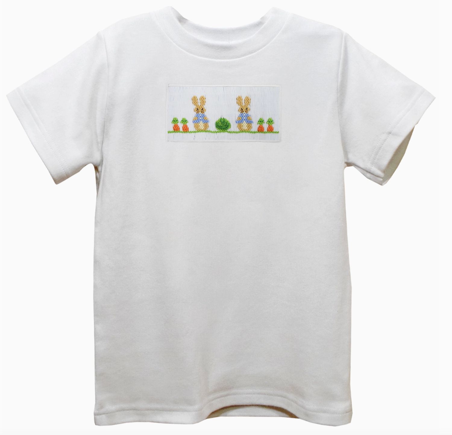 Rabbits Smocked Tee