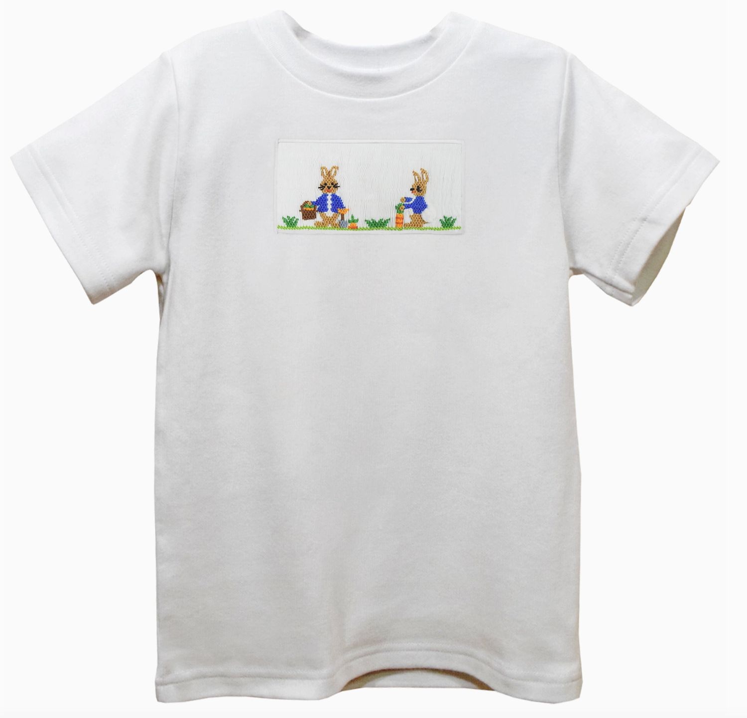 Bunnies Garden Smocked Tee