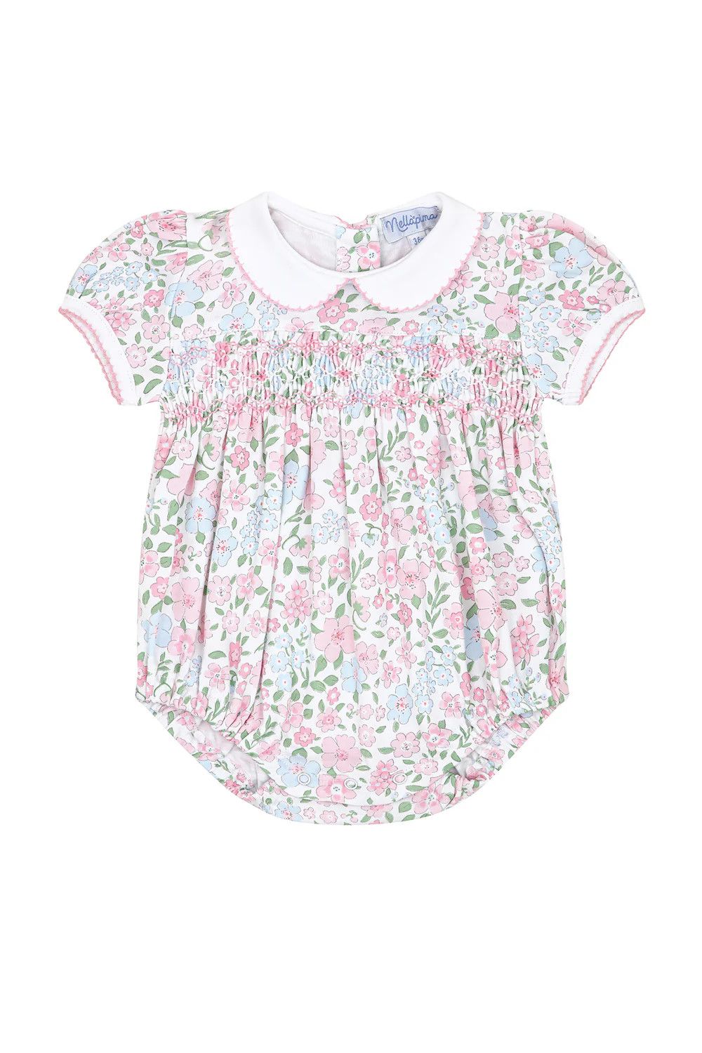 English Garden Smocked Bubble