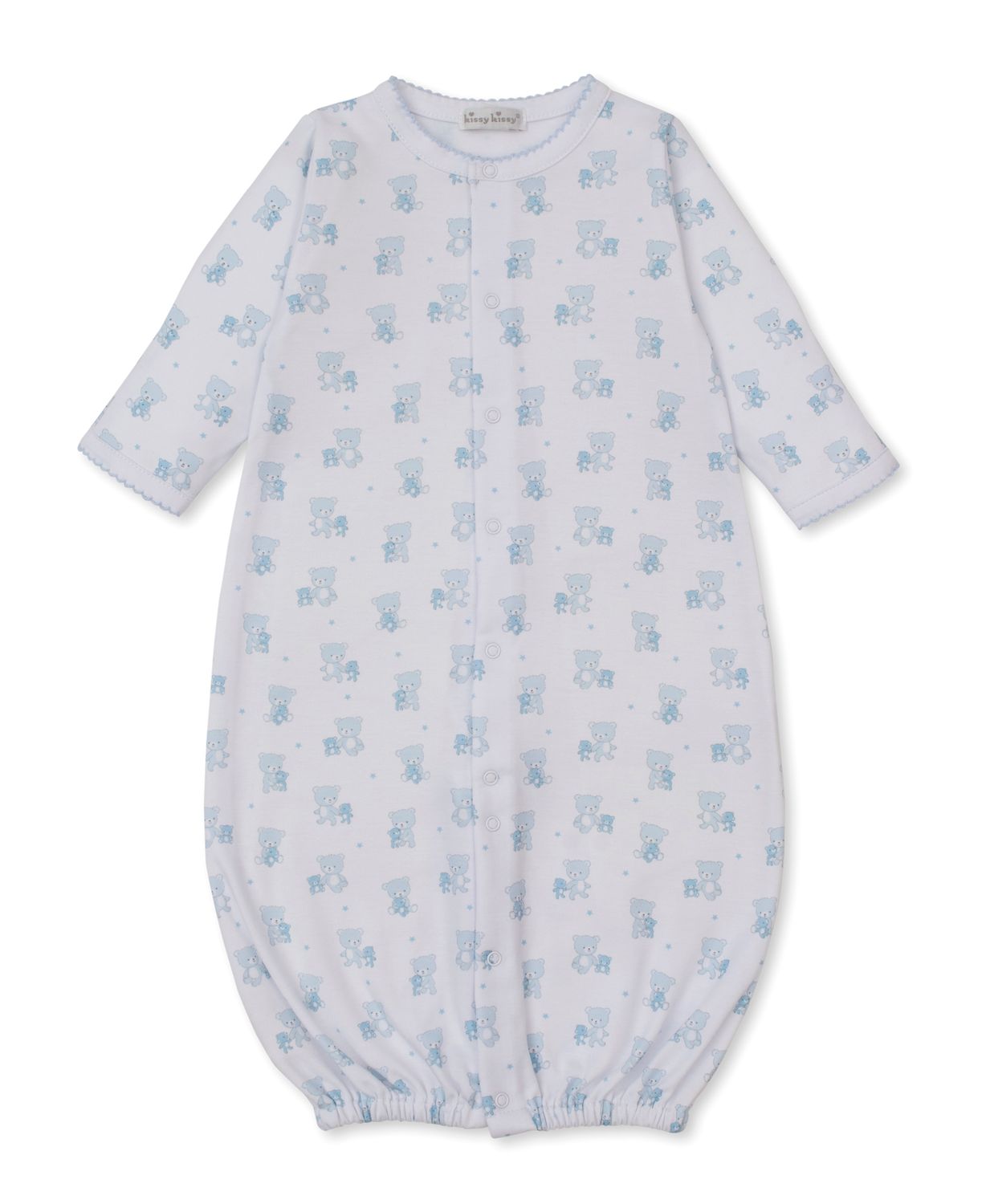 KK Teddy Bear Love Converter Gown- Blue