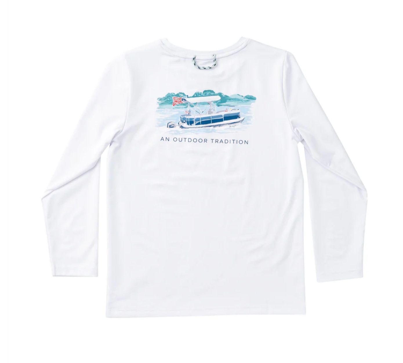 Performance Long Sleeve T-shirt – Pontoon Boat Art