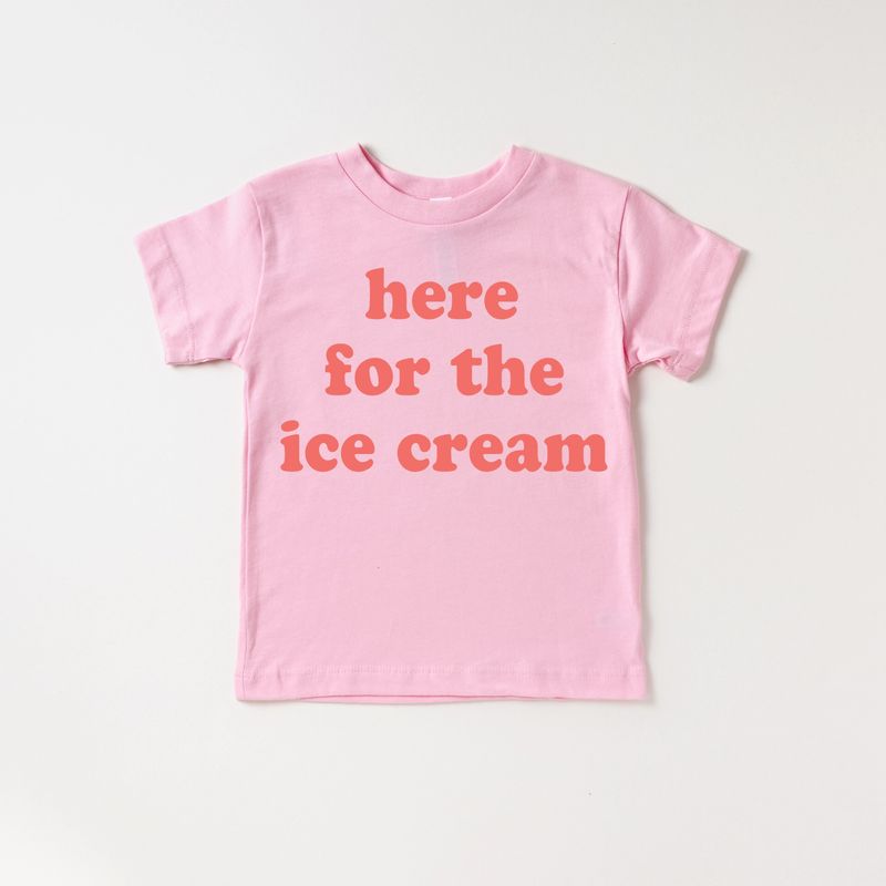 Here For the Ice Cream! Toddler T-Shirt