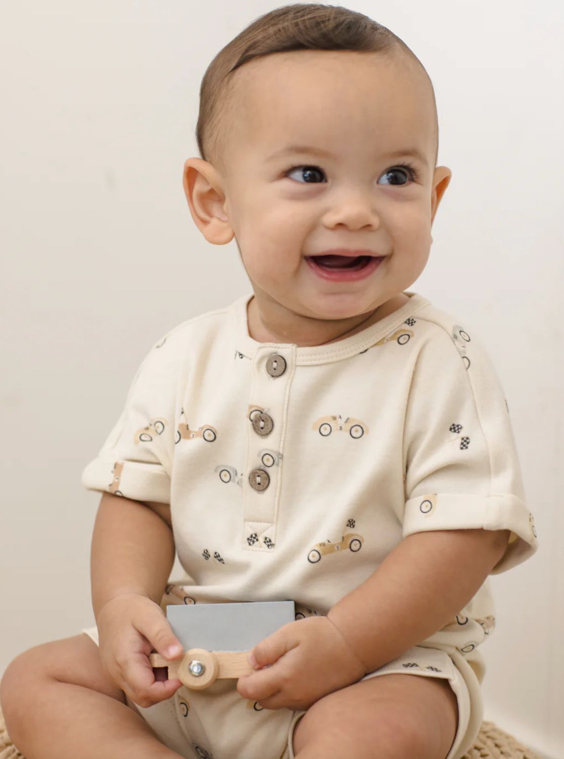 Short Sleeve One-Piece - Race Car