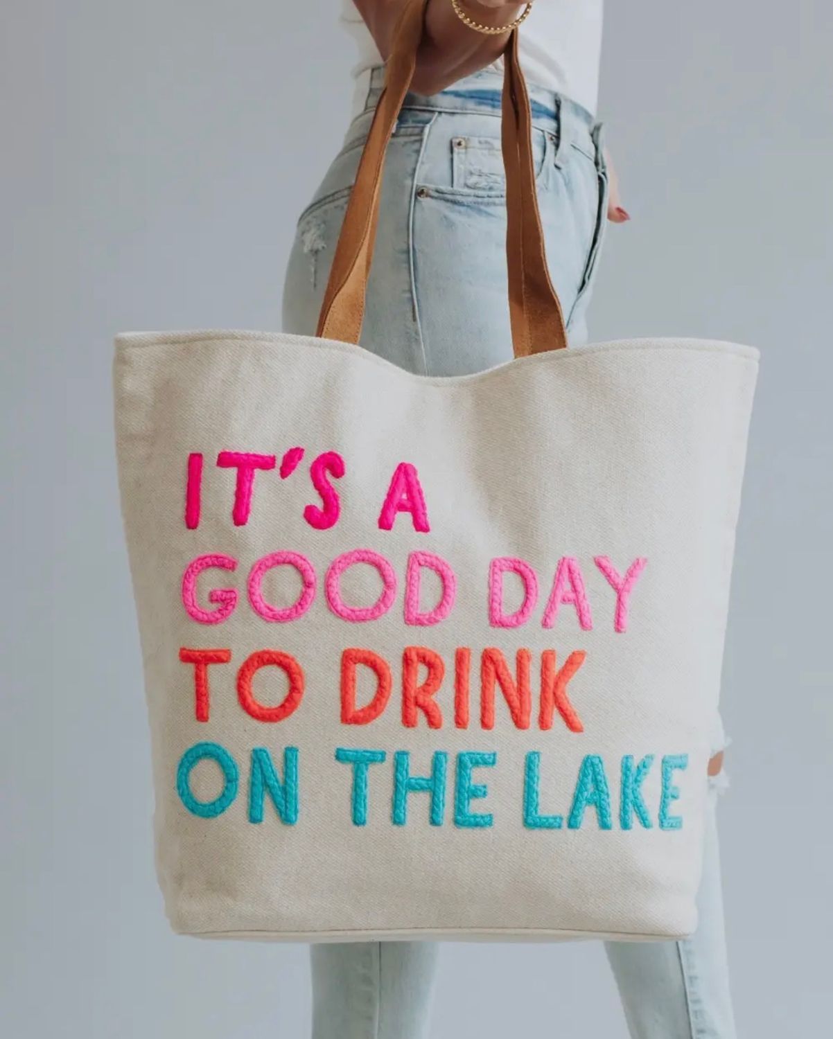 Drink On the Lake Tote
