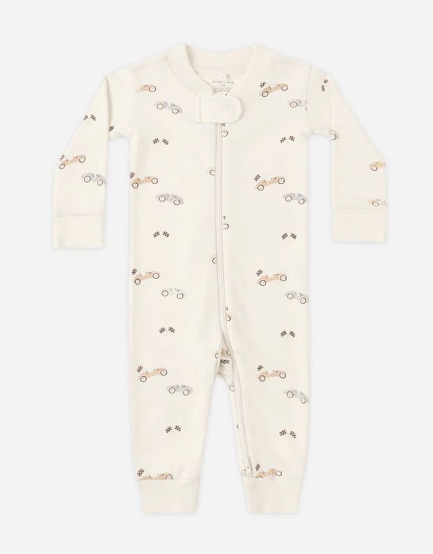 Zip Longsleeve Sleeper - Race Car