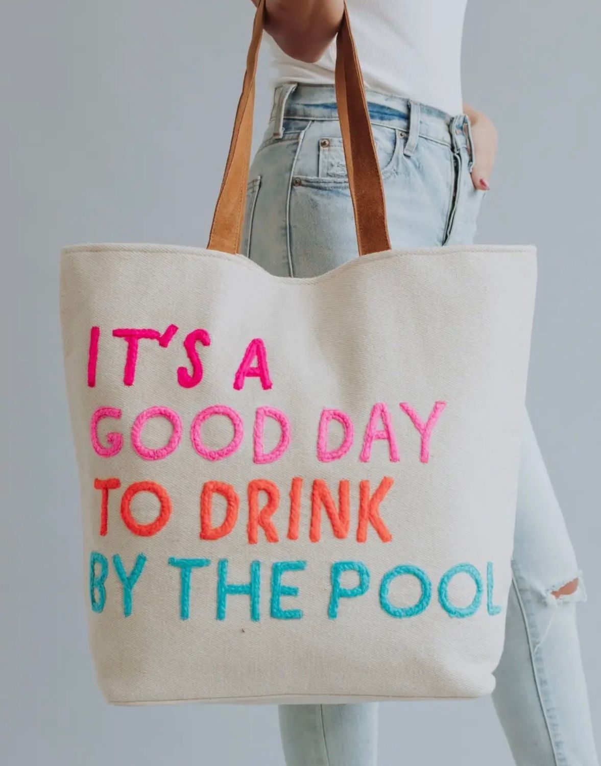 Drinks By the Pool Tote