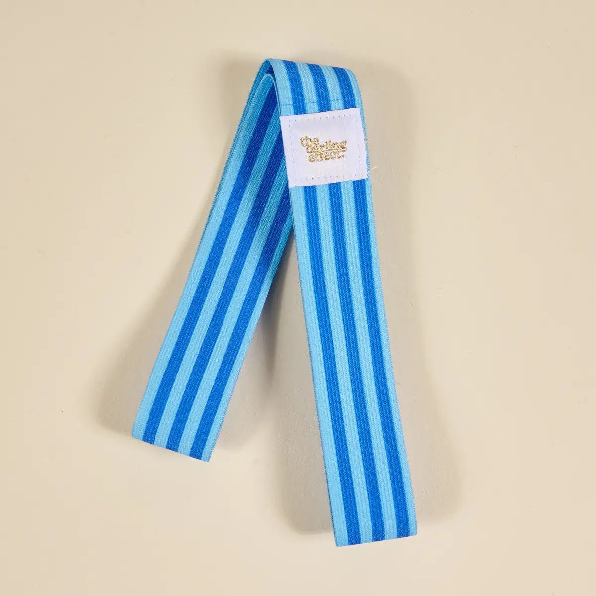 Stay-Put Towel Band–Stripes Blue