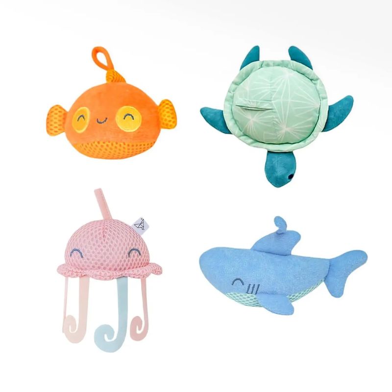 Plush Bath Playset- Oceana