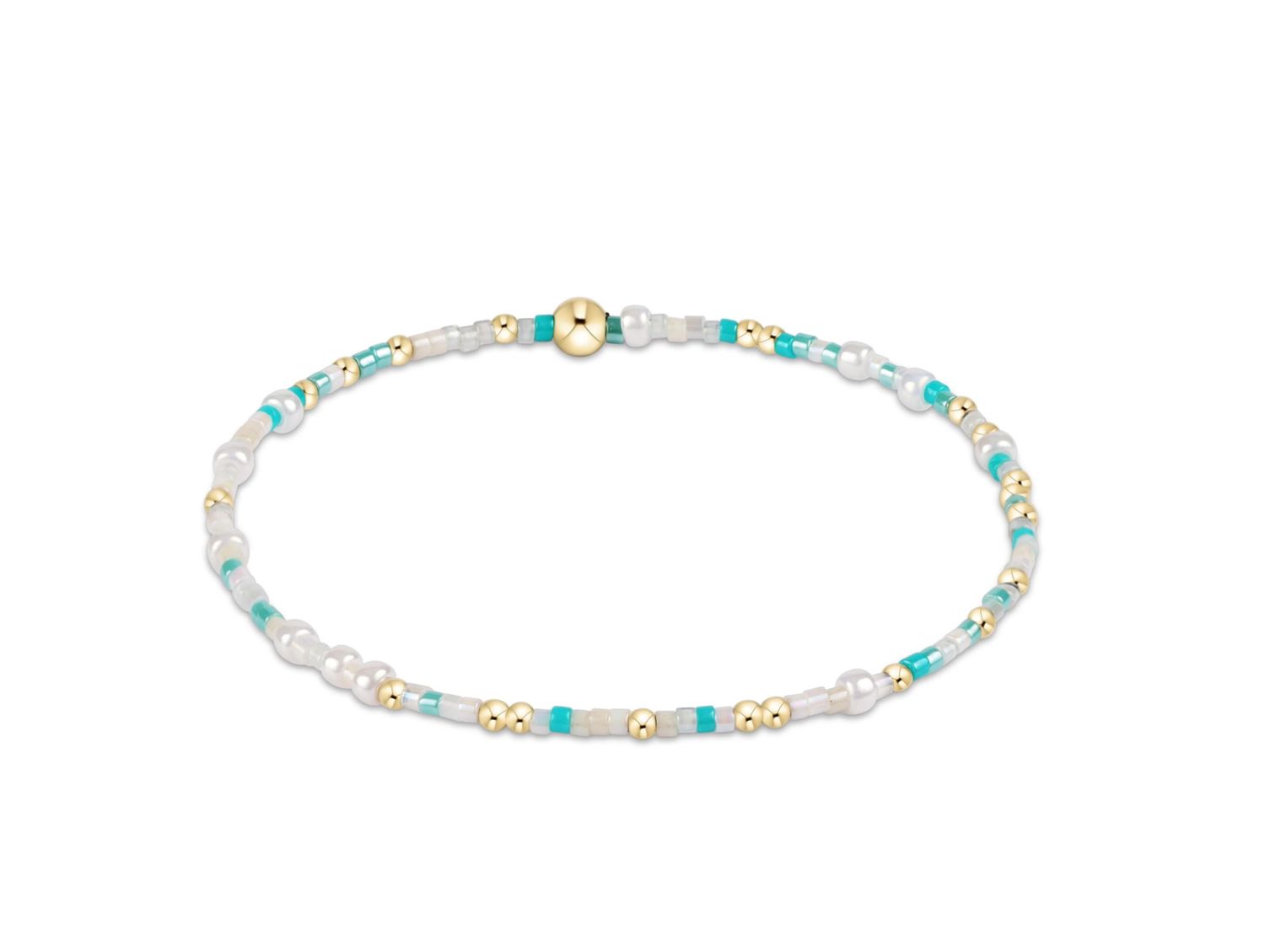 E Newton Hope Unwritten Bracelet- Turq It Real Good