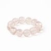 Cece Large Resin Clear Beaded Bracelet
