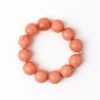 Cece Large Resin Coral Beaded Bracelet