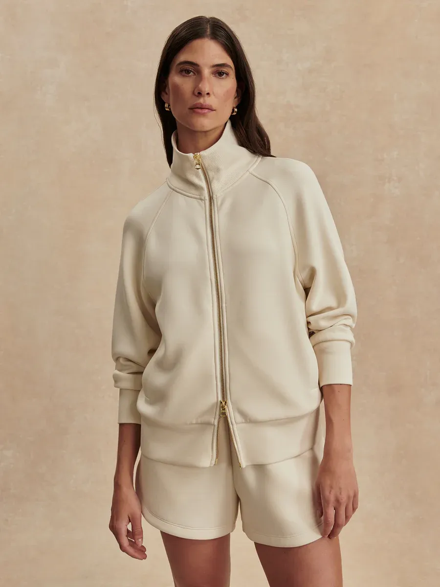 Tyde Zip Through Sweat - Pristine