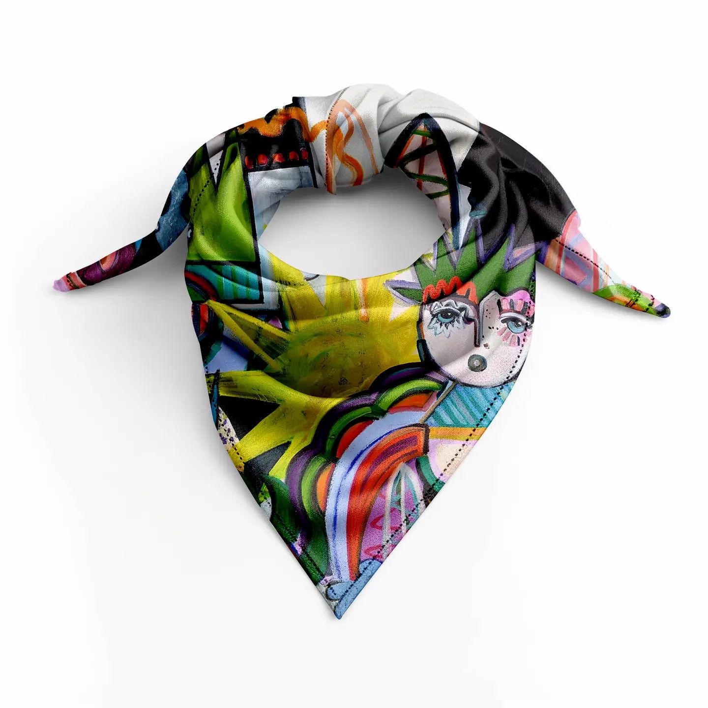 Cali Dreaming Large Silk Scarf