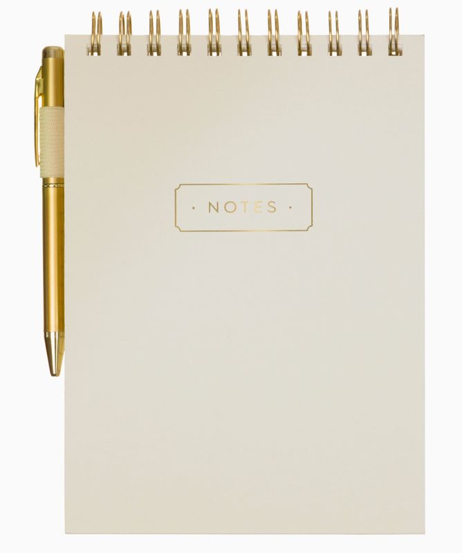 Ivory Notepad/Pen