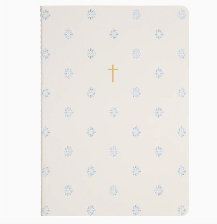 Faith Collection Set of 3 Journals Light Blue