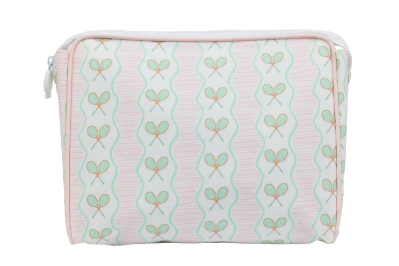 Apple of My Isla The Go Bag Large-  Tennis