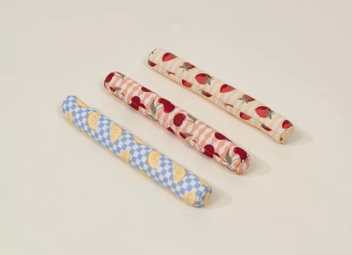 Set of 3 Neoprene Diving Sticks - Summer Fruits