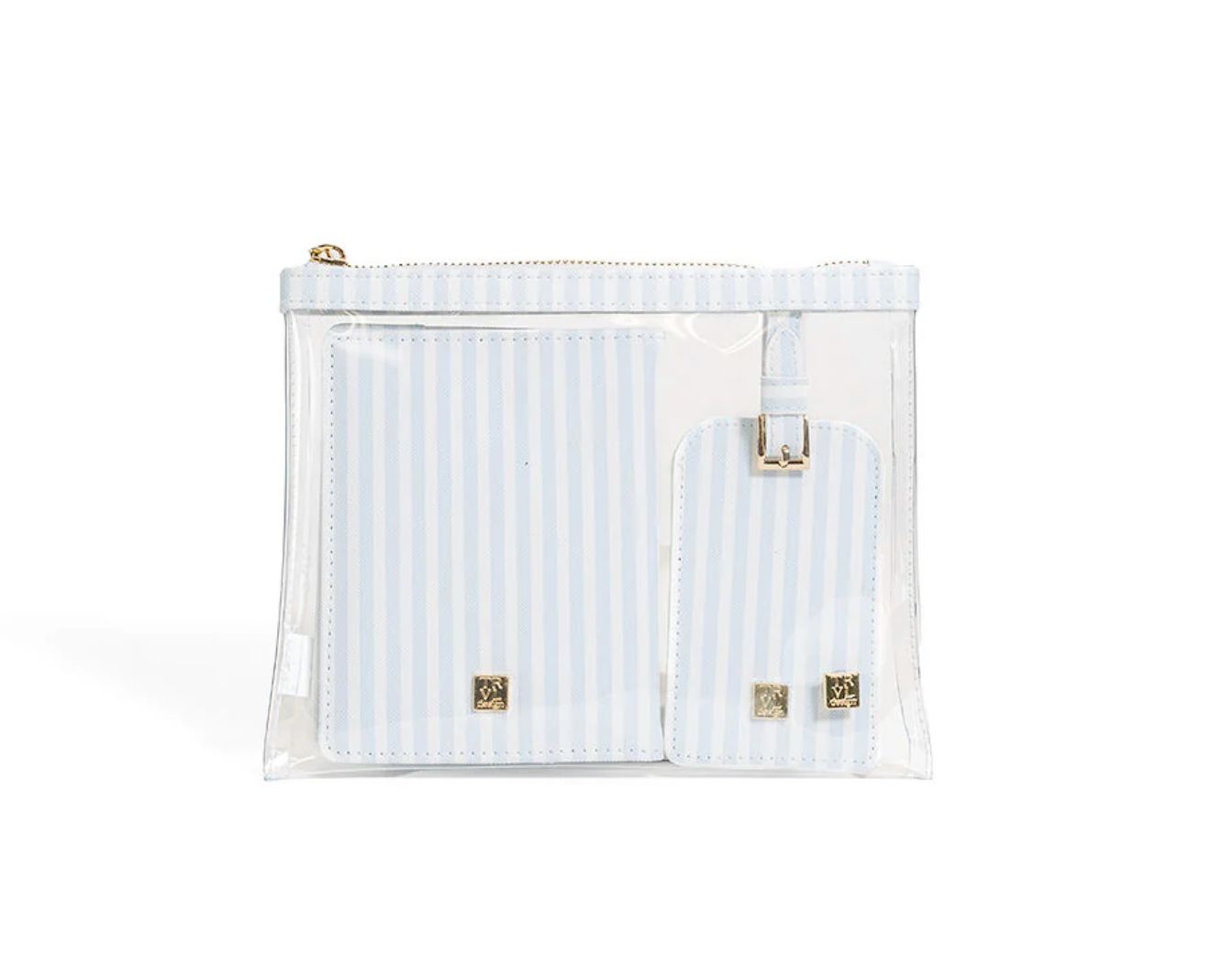 Luxe Travel Set-Blue Stripe