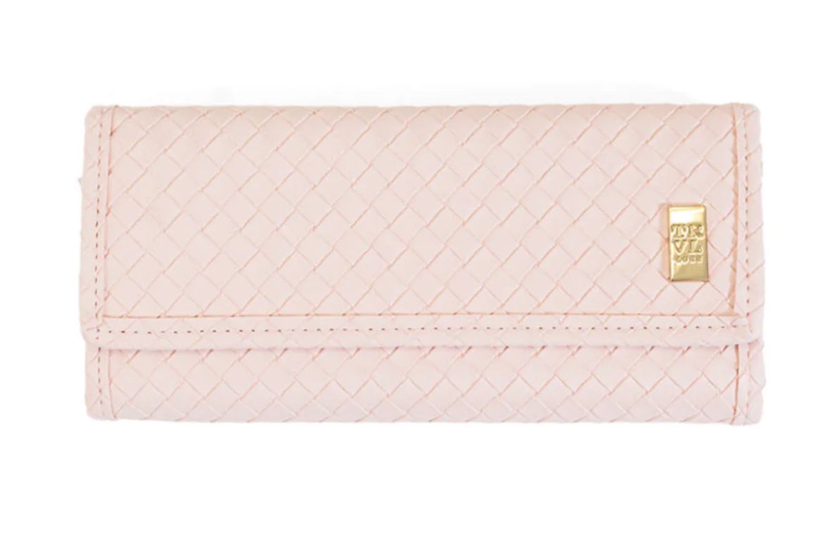 TRVL Luxe Jewelry Wallet- Pink