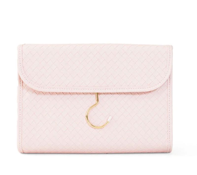 Hanging Toiletry Case-Woven Shell