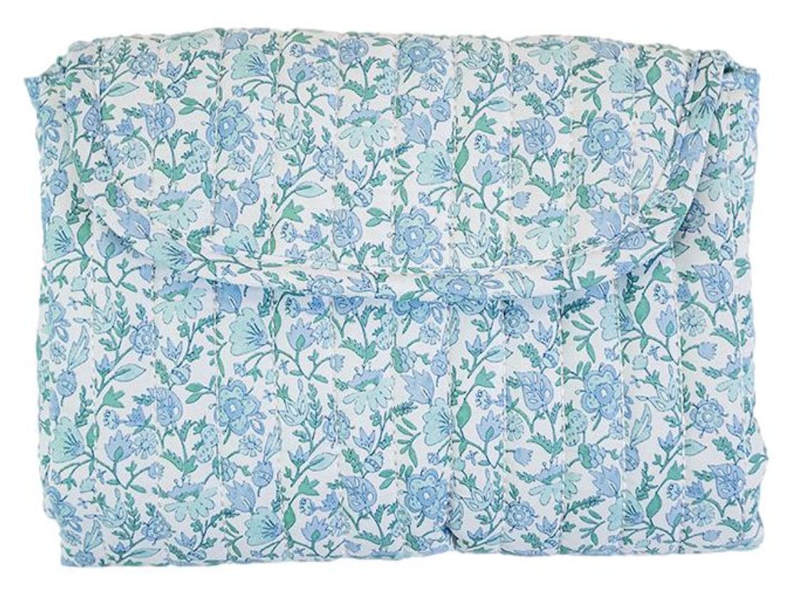 TRVL Quilted Changing Mat - Hamptons Floral