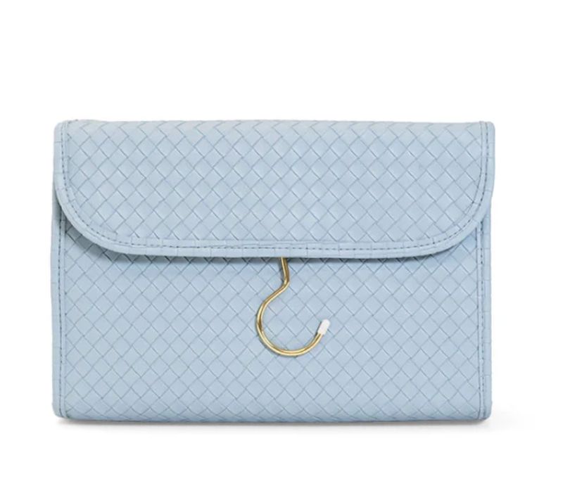 Hanging Toiletry Case-Woven Surf