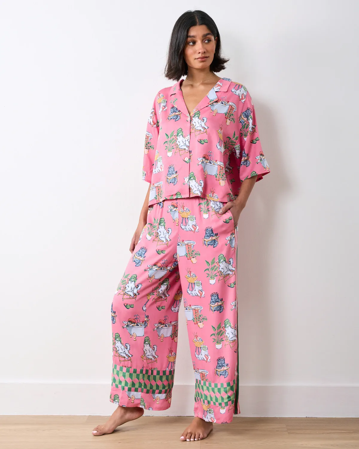 Spa Day Eco Satin Cosmic Set Pink Polish