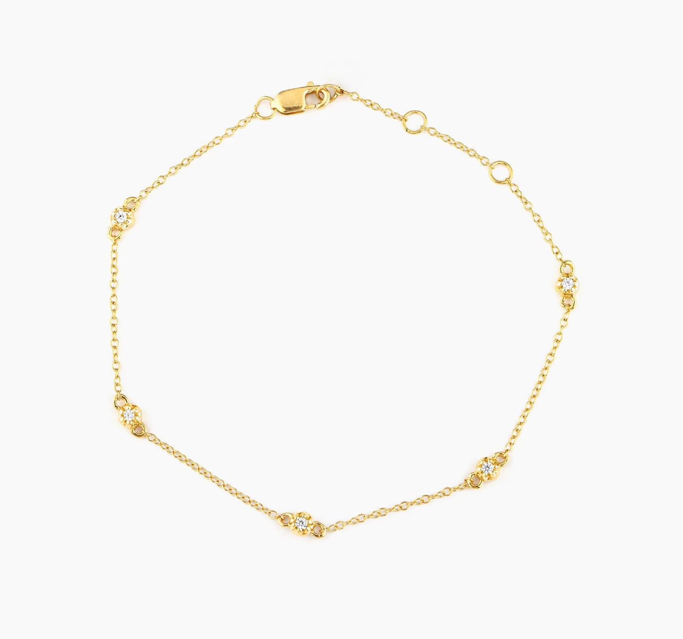 Gold Ara Chain Bracelet