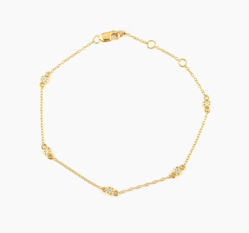 Gold Ara Chain Bracelet