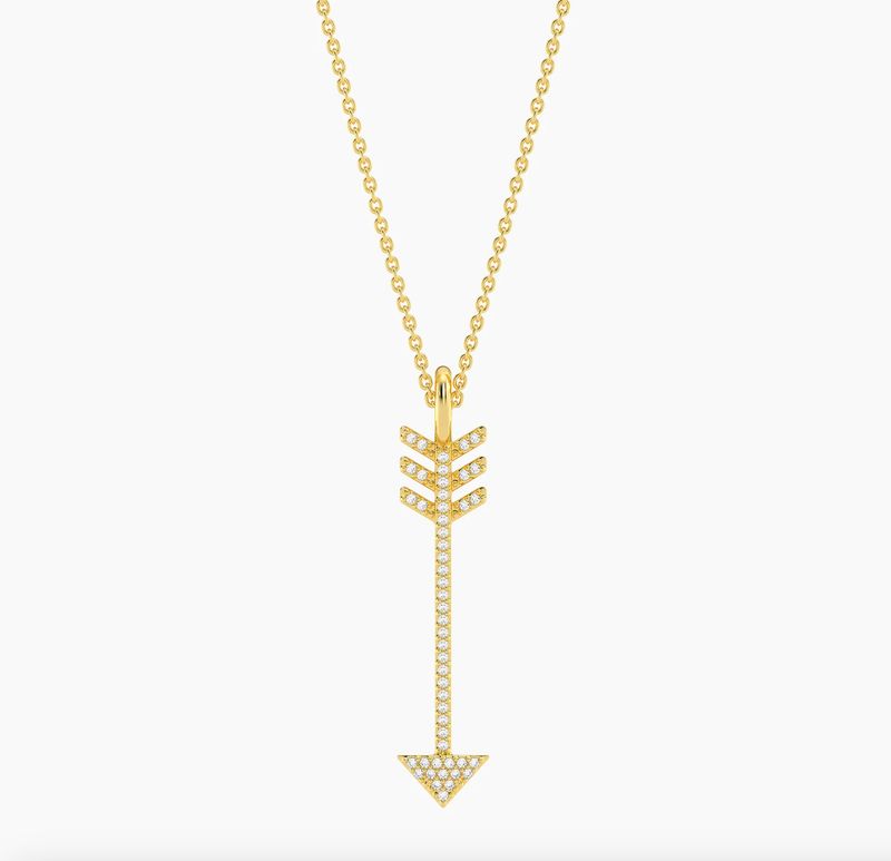 Hello Ella Follow Your Heart Pendant Necklace